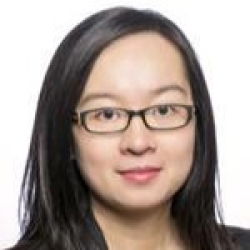 Bing Luo - headshot, woman with dark hair